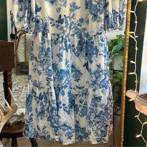 The Drop Azure Blue Dress - Picture 5 of 11